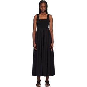 Theory square neck black dress size S